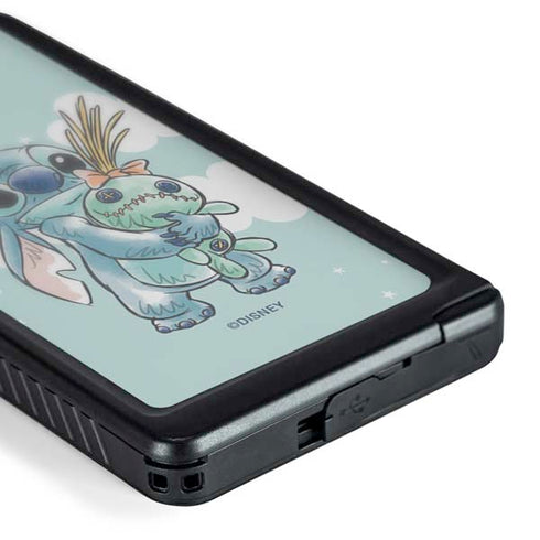 Disney Lilo and Stitch Stitch and Scrump Galaxy S24 Ultra Waterproof Case
