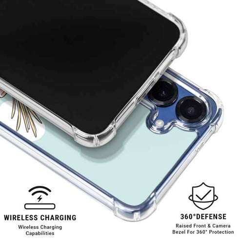 Disney Lilo and Stitch Stitch and Scrump Galaxy S25 Clear Case