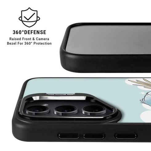 Disney Lilo and Stitch Stitch and Scrump Galaxy S25 Kickstand Case