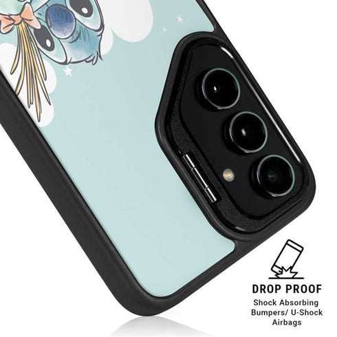 Disney Lilo and Stitch Stitch and Scrump Galaxy S25 Kickstand Case