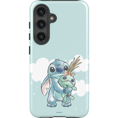 Disney Lilo and Stitch Stitch and Scrump Galaxy S25 Plus Impact Case