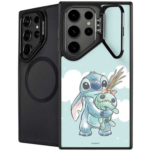 Disney Lilo and Stitch Stitch and Scrump Galaxy S25 Ultra Kickstand Case