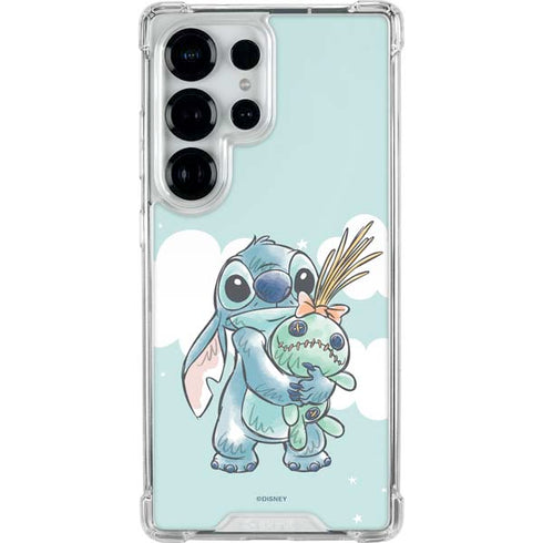 Disney Lilo and Stitch Stitch and Scrump Galaxy S26 Ultra Clear Case