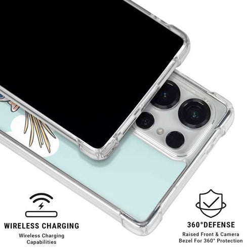Disney Lilo and Stitch Stitch and Scrump Galaxy S26 Ultra Clear Case