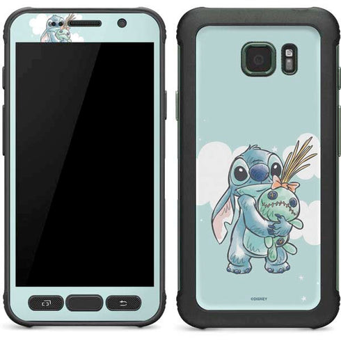 Disney Lilo and Stitch Stitch and Scrump Galaxy S7 Active Skin
