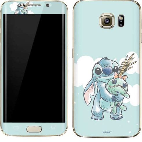Disney Lilo and Stitch Stitch and Scrump Galaxy S7 Edge Skin