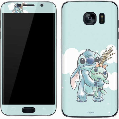 Disney Lilo and Stitch Stitch and Scrump Galaxy S7 Skin
