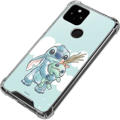 Disney Lilo and Stitch Stitch and Scrump Google Pixel 5a 5G Clear Case