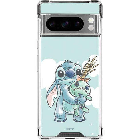 Disney Lilo and Stitch Stitch and Scrump Google Pixel 8 Pro Clear Case