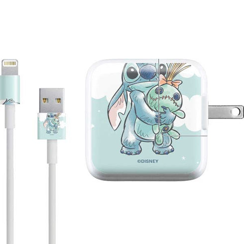 Disney Lilo and Stitch Stitch and Scrump iPad Charger (10W USB) Skin