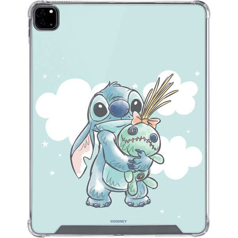 Disney Lilo and Stitch Stitch and Scrump iPad Pro 12.9in (2020) Clear Case