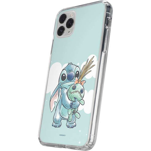 Disney Lilo and Stitch Stitch and Scrump iPhone 11 Pro Clear Case