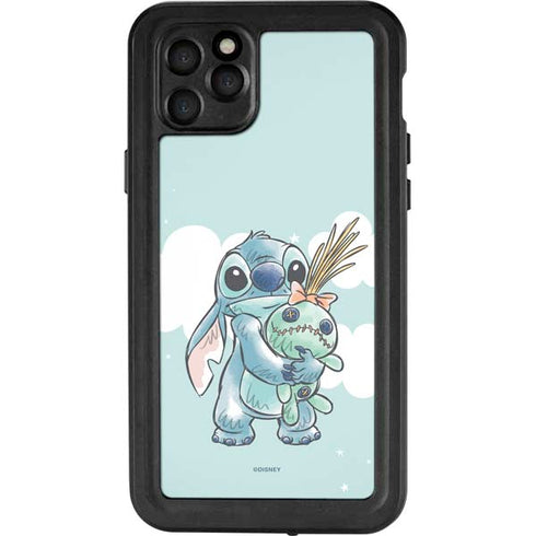 Disney Lilo and Stitch Stitch and Scrump iPhone 11 Pro Max Waterproof Case