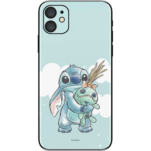 Disney Lilo and Stitch Stitch and Scrump iPhone 11 Skin