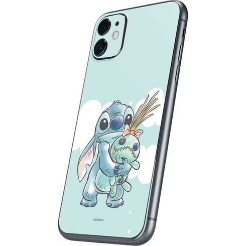 Disney Lilo and Stitch Stitch and Scrump iPhone 11 Skin
