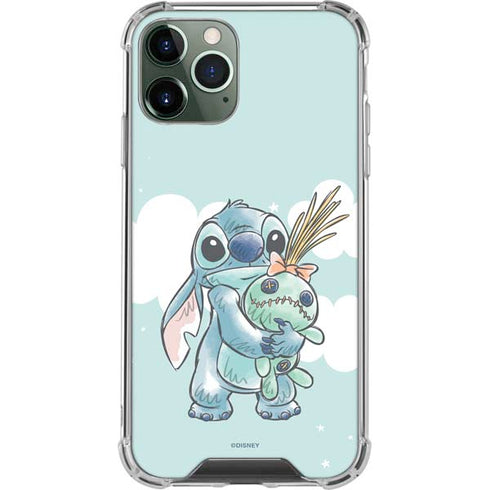 Disney Lilo and Stitch Stitch and Scrump iPhone 12 Pro Clear Case