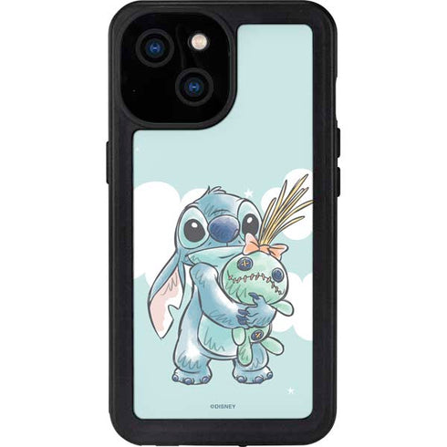 Disney Lilo and Stitch Stitch and Scrump iPhone 13 Mini Waterproof Case