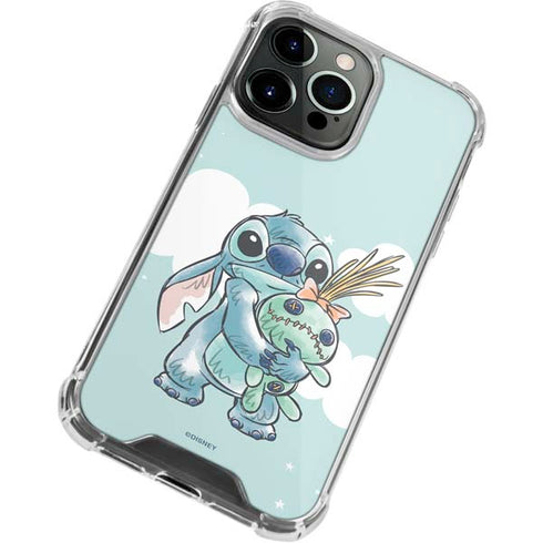 Disney Lilo and Stitch Stitch and Scrump iPhone 13 Pro Clear Case