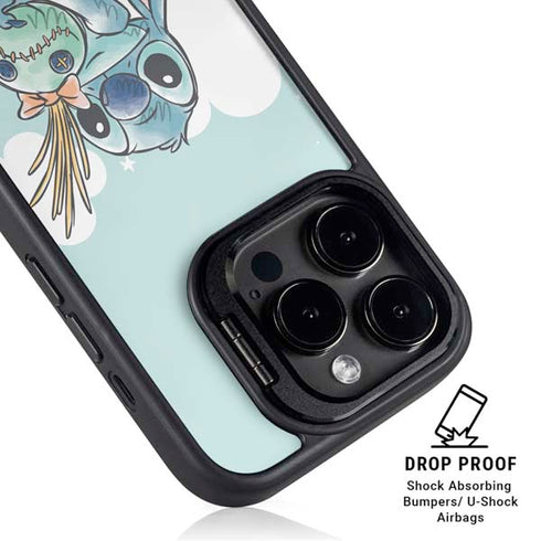 Disney Lilo and Stitch Stitch and Scrump iPhone 13 Pro Kickstand Case
