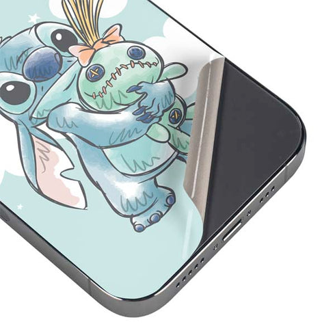 Disney Lilo and Stitch Stitch and Scrump iPhone 14 Pro Skin
