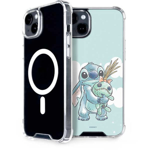 Disney Lilo and Stitch Stitch and Scrump iPhone 15 MagSafe Case