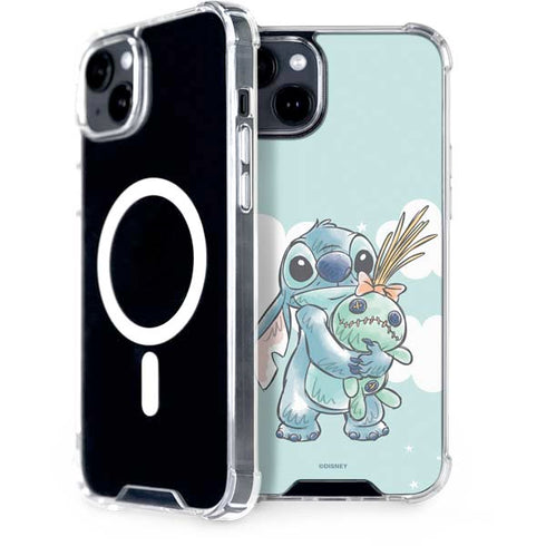 Disney Lilo and Stitch Stitch and Scrump iPhone 15 Plus MagSafe Case