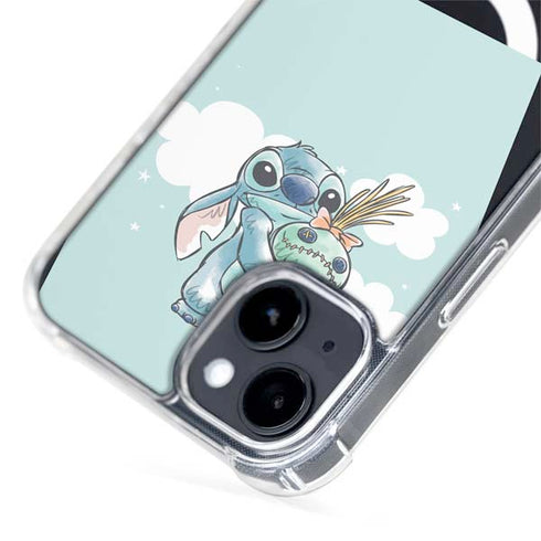 Disney Lilo and Stitch Stitch and Scrump iPhone 15 Plus MagSafe Case