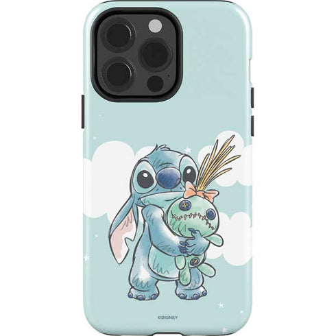 Disney Lilo and Stitch Stitch and Scrump iPhone 15 Pro Impact Case