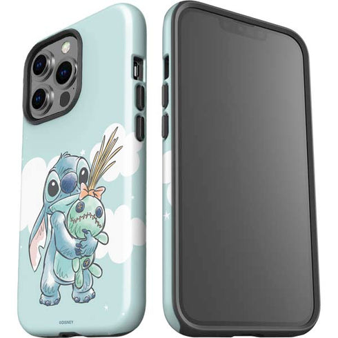 Disney Lilo and Stitch Stitch and Scrump iPhone 15 Pro Impact Case