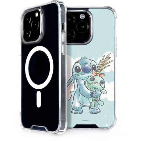 Disney Lilo and Stitch Stitch and Scrump iPhone 15 Pro MagSafe Case