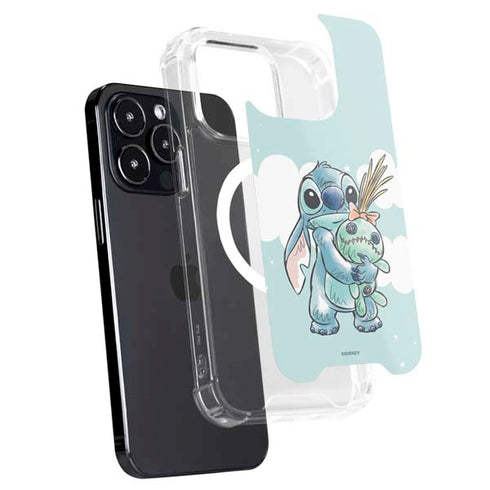 Disney Lilo and Stitch Stitch and Scrump iPhone 15 Pro MagSafe Case