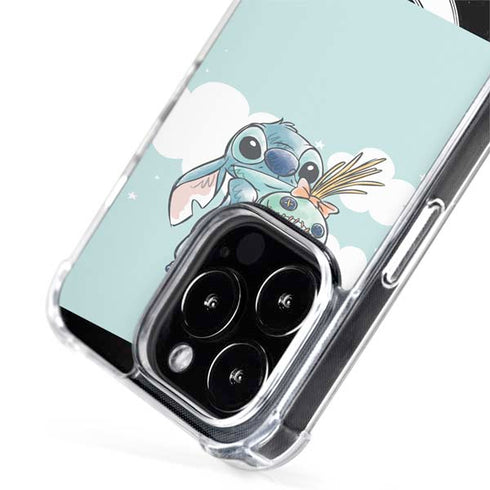 Disney Lilo and Stitch Stitch and Scrump iPhone 15 Pro MagSafe Case