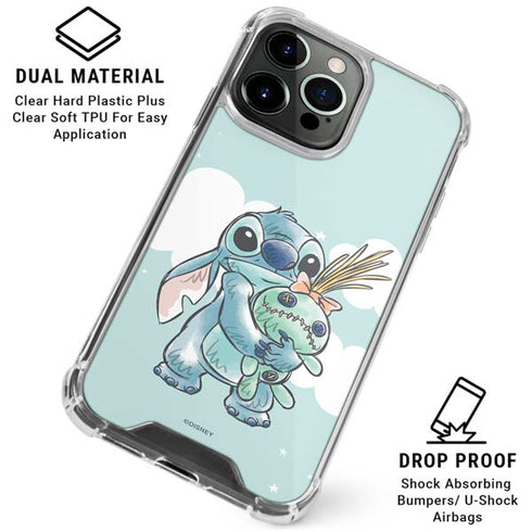 Disney Lilo and Stitch Stitch and Scrump iPhone 16 Pro Clear Case