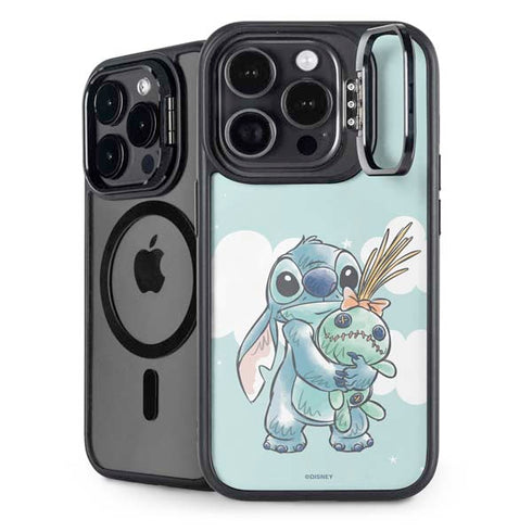 Disney Lilo and Stitch Stitch and Scrump iPhone 16 Pro Kickstand Case