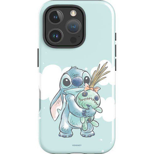Disney Lilo and Stitch Stitch and Scrump iPhone 16 Pro Max Impact Case