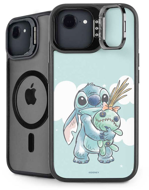 Disney Lilo and Stitch Stitch and Scrump iPhone 16e Kickstand Case