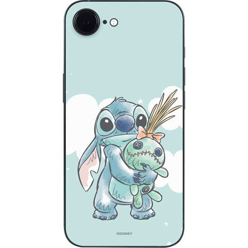 Disney Lilo and Stitch Stitch and Scrump iPhone 16e Skin