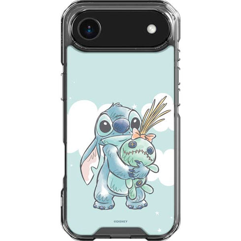 Disney Lilo and Stitch Stitch and Scrump iPhone 17 Air Clear Case