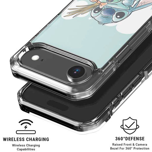 Disney Lilo and Stitch Stitch and Scrump iPhone 17 Air Clear Case