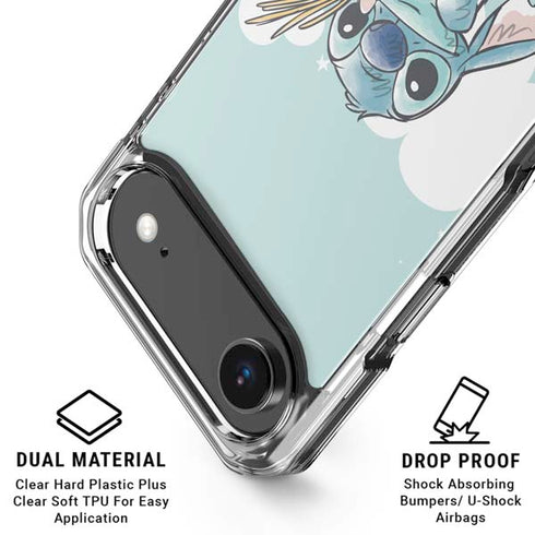 Disney Lilo and Stitch Stitch and Scrump iPhone 17 Air Clear Case