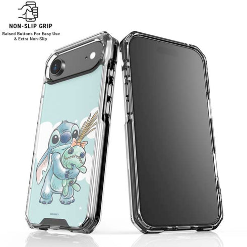 Disney Lilo and Stitch Stitch and Scrump iPhone 17 Air Clear Case