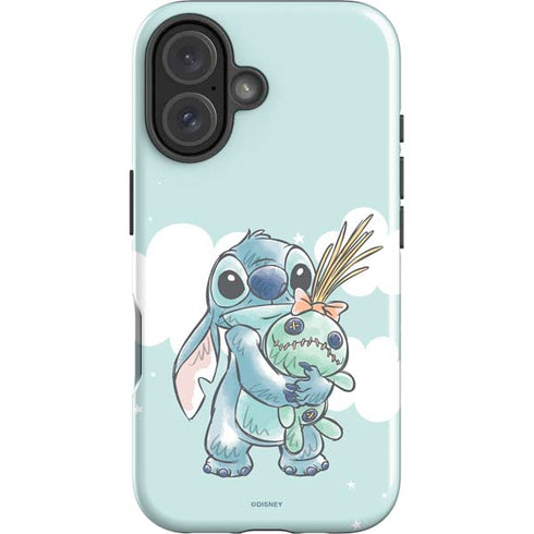 Disney Lilo and Stitch Stitch and Scrump iPhone 17 Impact Case