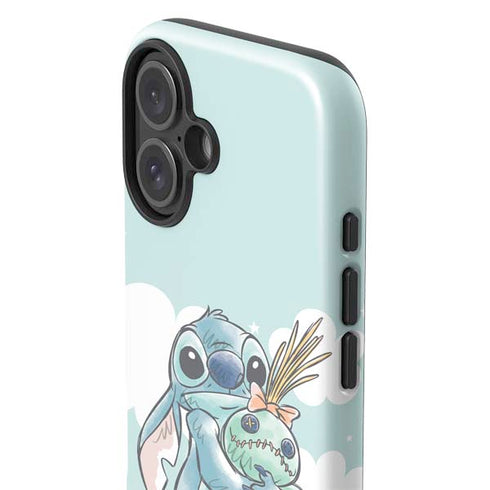 Disney Lilo and Stitch Stitch and Scrump iPhone 17 Impact Case