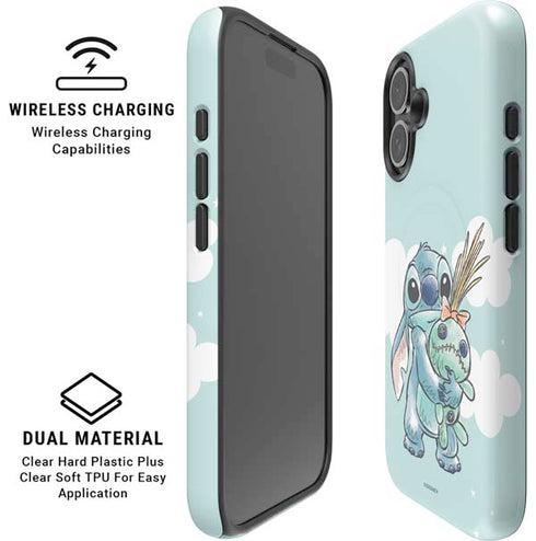 Disney Lilo and Stitch Stitch and Scrump iPhone 17 Magsafe Impact Case