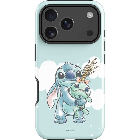 Disney Lilo and Stitch Stitch and Scrump iPhone 17 Pro Impact Case