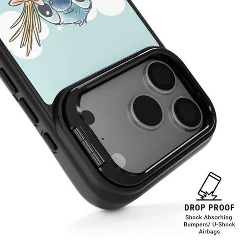 Disney Lilo and Stitch Stitch and Scrump iPhone 17 Pro Max Kickstand Case