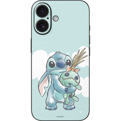 Disney Lilo and Stitch Stitch and Scrump iPhone 17 Skin