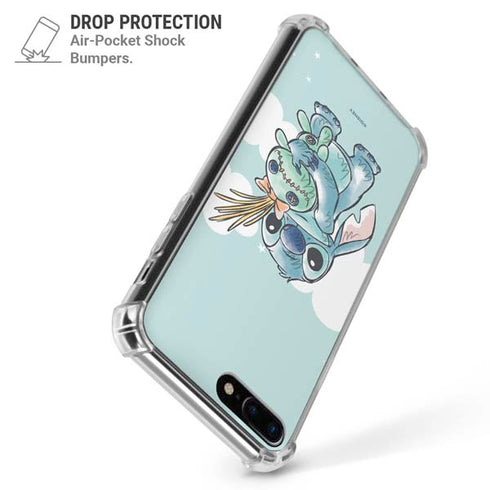 Disney Lilo and Stitch Stitch and Scrump iPhone 7/8 Plus Clear Case