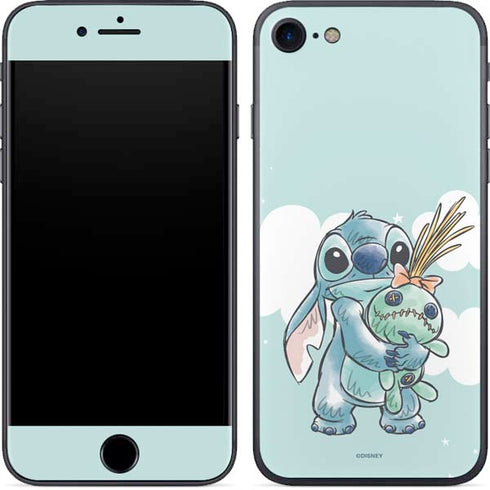 Disney Lilo and Stitch Stitch and Scrump iPhone 8 Skin