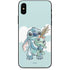 Disney Lilo and Stitch Stitch and Scrump iPhone X Skin